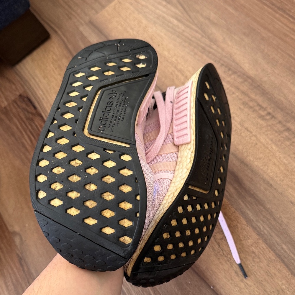 adidas nmd Pink and Black Women's Sneakers - Picture 5 of 6